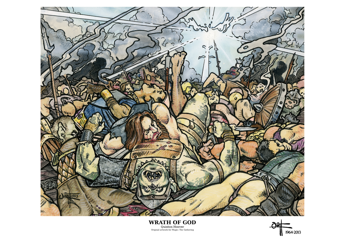 Wrath of God - Fine Art Print